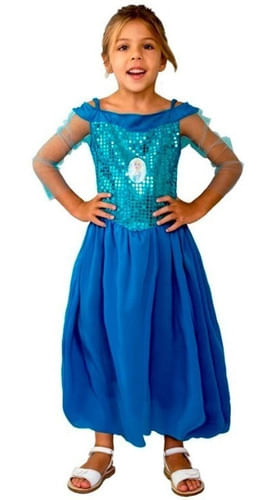 Frozen Elsa Disfraz Básico T2 Cad8223