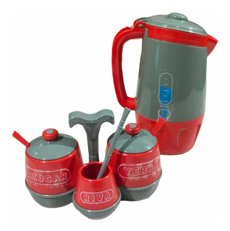 Juego De Mate Con Pava Electrica 103