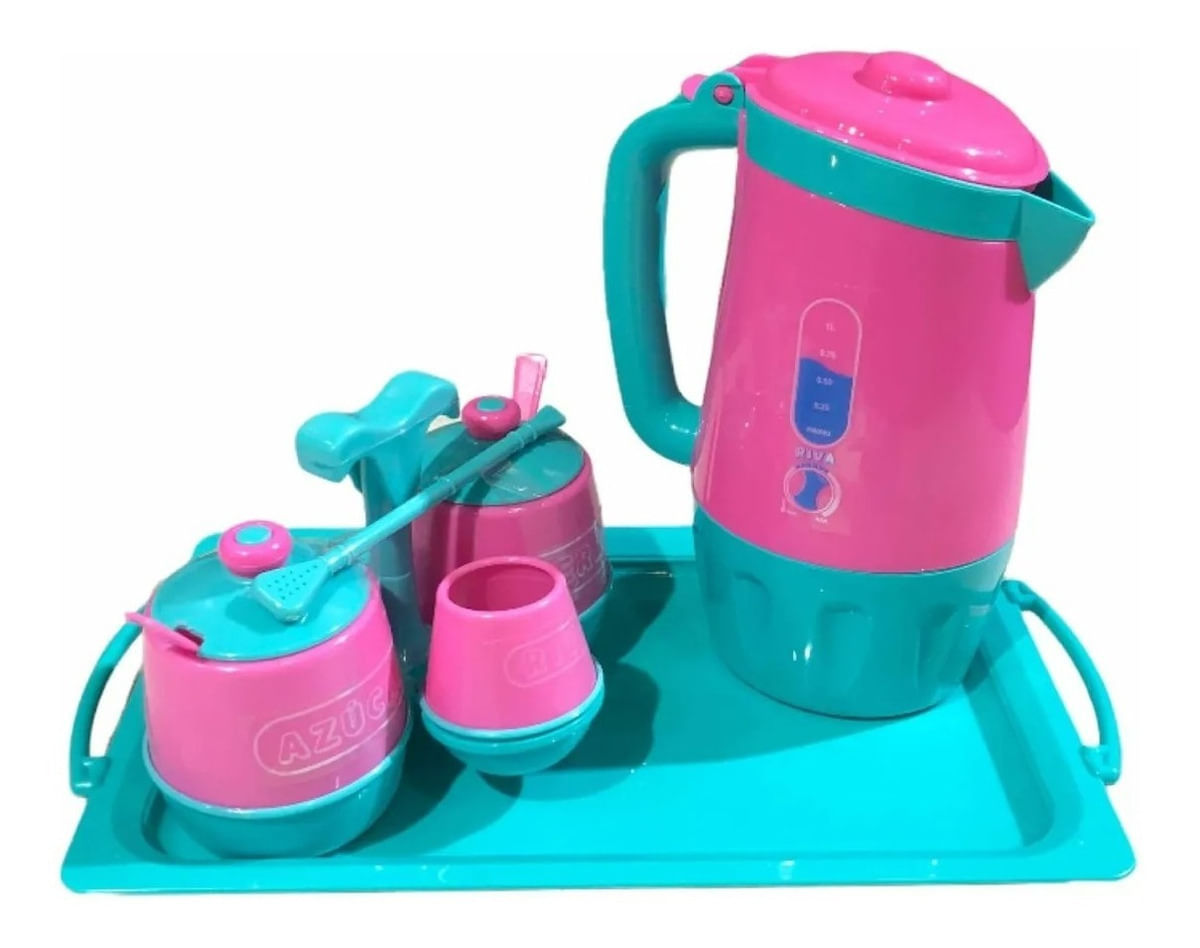 Juego De Mate Con Pava Eléctrica En Bandeja 104