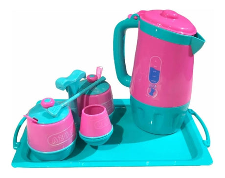 Juego De Mate Con Pava Eléctrica En Bandeja 104