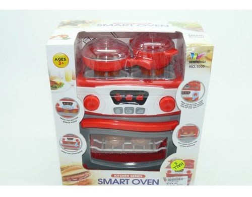 Cocinita Con Horno Color Rojo 1201698