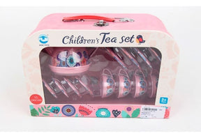 Valija De Te Pava Tazas Platos 15 Piezas 1720532