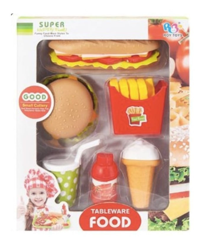 Set De Comida Rapida Fast Food Shine 2003394