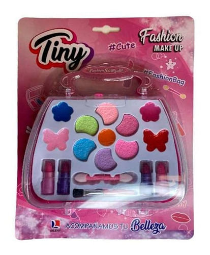 Set De Maquillaje Infantil Carterita Blister 3034