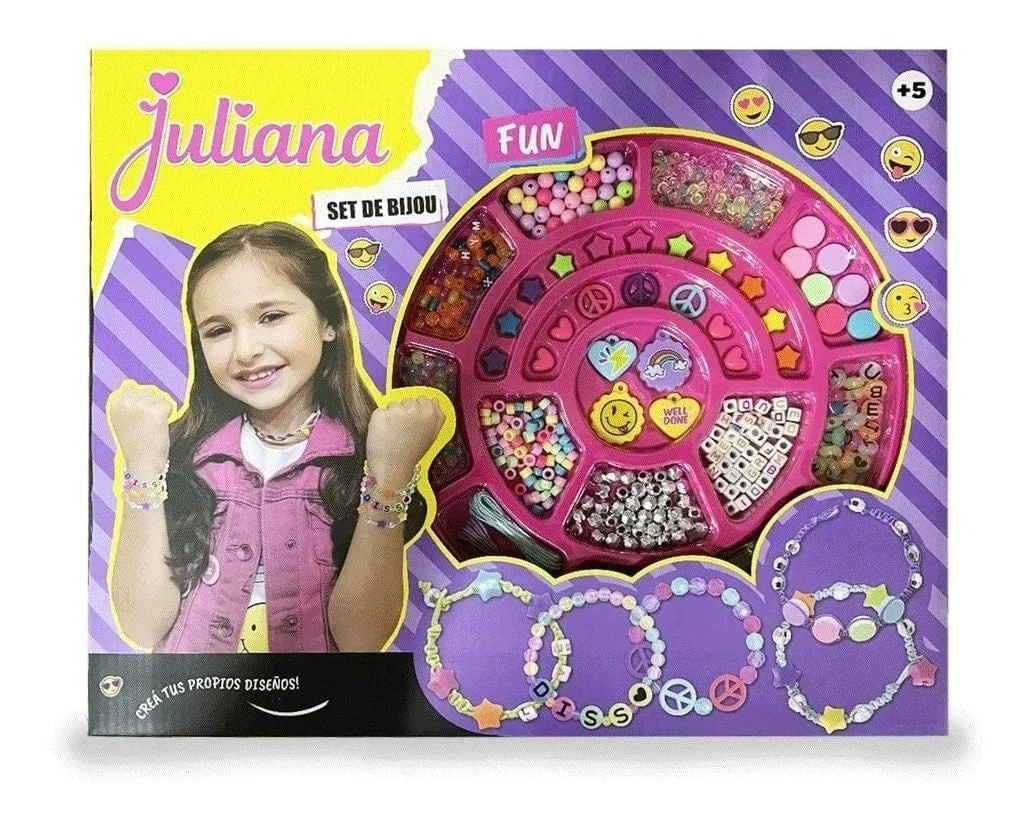 Juliana Set De Bijou Fun Crea Tus Propios Diseños Sisjul036