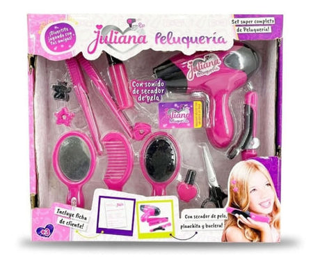 Juliana Set De Peluquería Con Luz Y Sonido Sisjul025
