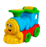 Pequeño Tren Locomotora Didáctico Arrastre 710 Calesita