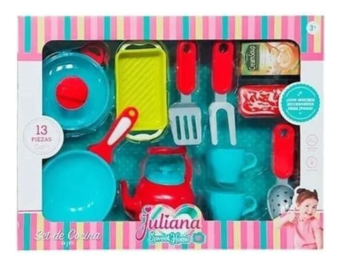 Juliana Set de cocina de 13 piezas SISJUL038