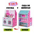 Casa De Muñecas Y Cocina 2 En 1 Plum 41070