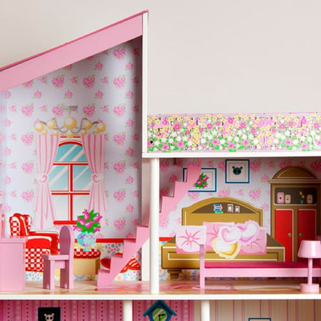 Casa De Muñecas De Madera Tillington 41023 Plum