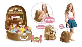 Set Pasteleria Mochila Y Valija 3 En 1 Shine 1992998