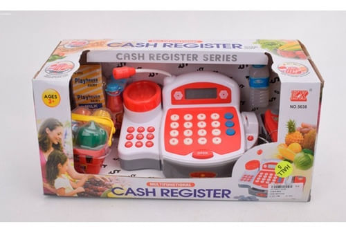 Caja Registradora Cash Register Rojo 1075982