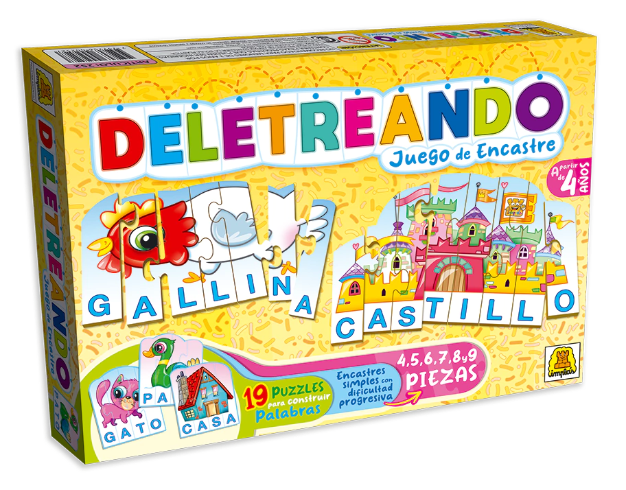 Juego Didactico Deletreando 252