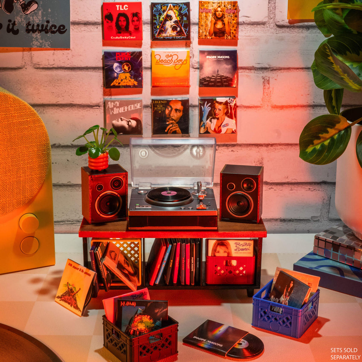 Miniverse 25cm Make It Mini Real Music Tocadiscos Serie 1 254249