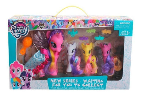 Adorables Ponys Set X4 1770314