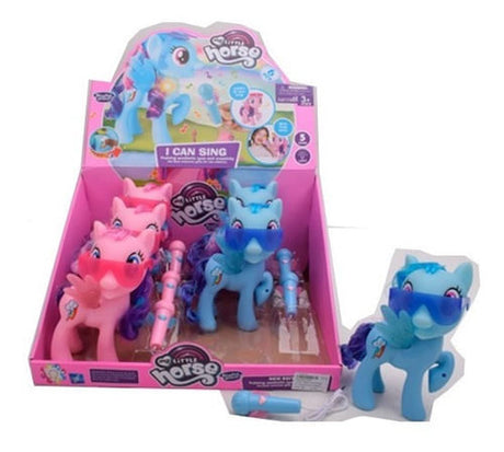 Pony con Microfono Luz Y Sonido 1881026