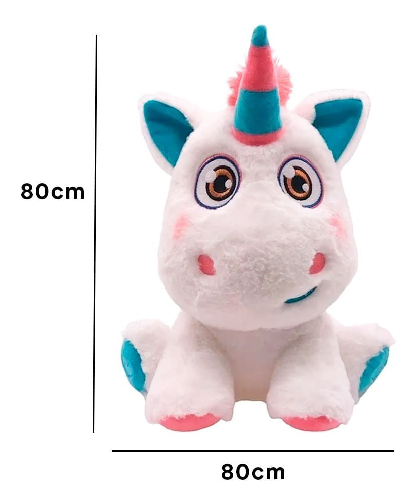 Peluche Unicornio Gigante Cuties 80 Cm 30989