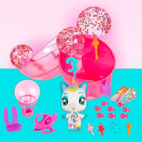 Bubiloons Mini Muñeca Animalito Sorpresa S1 Rosa 97982