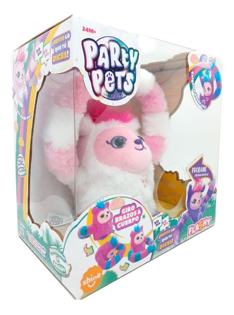 Peluche Interactivo Vagoneta El Perezoso Flashy Ppsl003