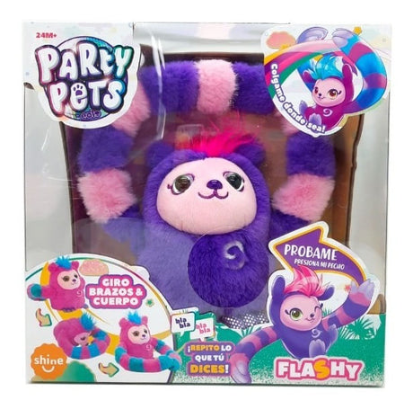 Peluche Interactivo Vagoneta El Perezoso Flashy Ppsl003