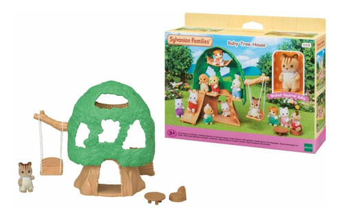 Sylvanian Set De Casa Del Árbol Para Bebes 05318sy
