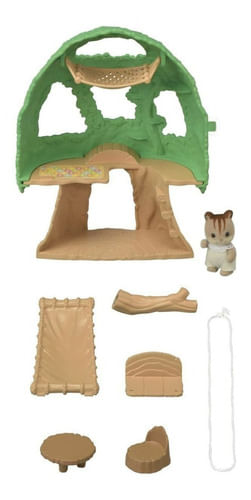 Sylvanian Set De Casa Del Árbol Para Bebes 05318sy