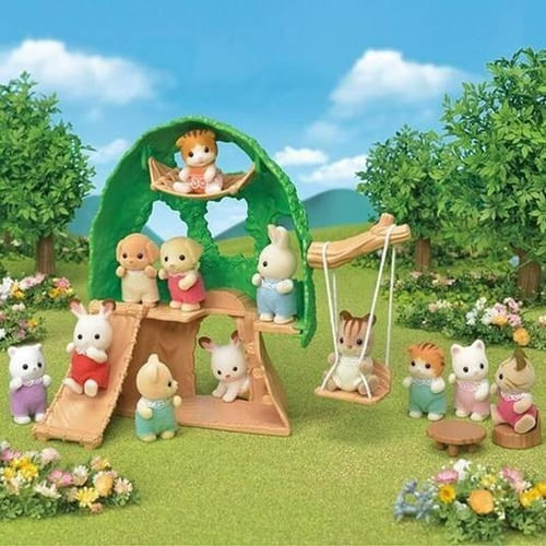 Sylvanian Set De Casa Del Árbol Para Bebes 05318sy
