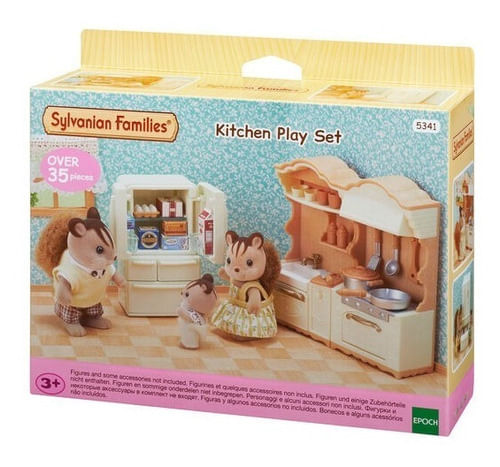 Sylvanian Set De Cocina 37 Piezas 05341sy