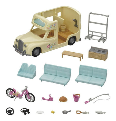 Sylvanian Campervan Autocaravana Familiar 05454sy
