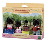 Sylvanian Familia De Gatos Negros 4 Figuras 05530sy