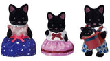 Sylvanian Familia De Gatos Negros 4 Figuras 05530sy