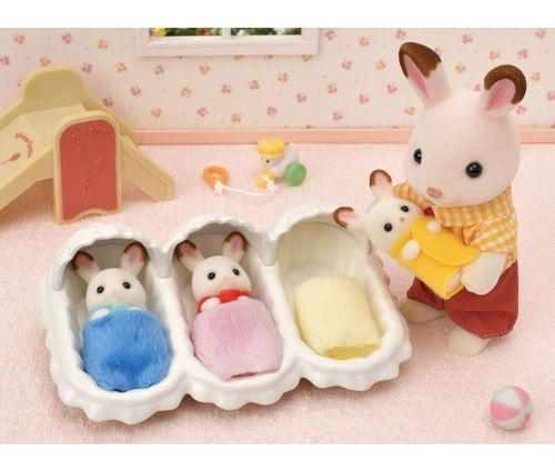 Sylvanian Set De Cuidado De Trillizos 05532sy