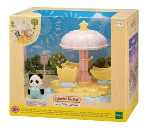 Sylvanian Carrusel De Estrellas Con 1 Figura 05539sy
