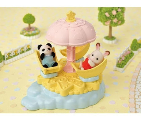 Sylvanian Carrusel De Estrellas Con 1 Figura 05539sy