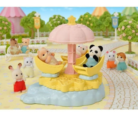 Sylvanian Carrusel De Estrellas Con 1 Figura 05539sy