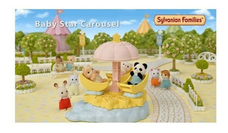 Sylvanian Carrusel De Estrellas Con 1 Figura 05539sy