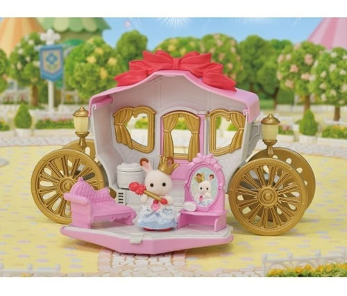 Sylvanian Set Carruaje Real Con 1 Figura 05543sy