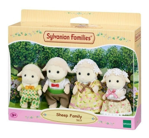 Sylvanian Familia De Ovejas 4 Figuras 05619sy