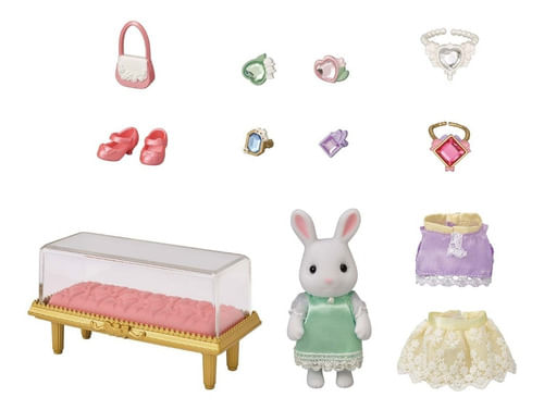 Sylvanian Fashion Play Set Colección Joyas Y Gemas 05647sy