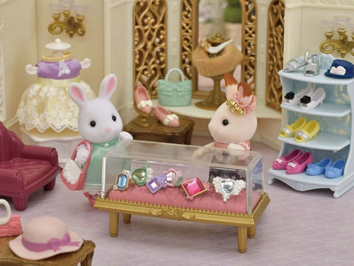 Sylvanian Fashion Play Set Colección Joyas Y Gemas 05647sy