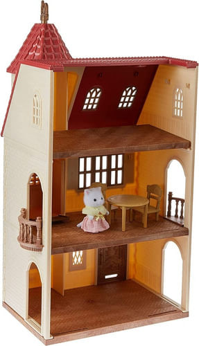 Sylvanian Families Casa Torre De Techo Rojo (5391) 5400sy