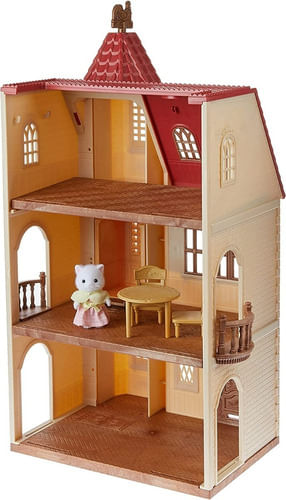 Sylvanian Families Casa Torre De Techo Rojo (5391) 5400sy