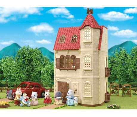 Sylvanian Families Casa Torre De Techo Rojo (5391) 5400sy