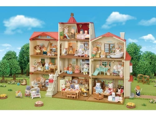 Sylvanian Families Casa Torre De Techo Rojo (5391) 5400sy