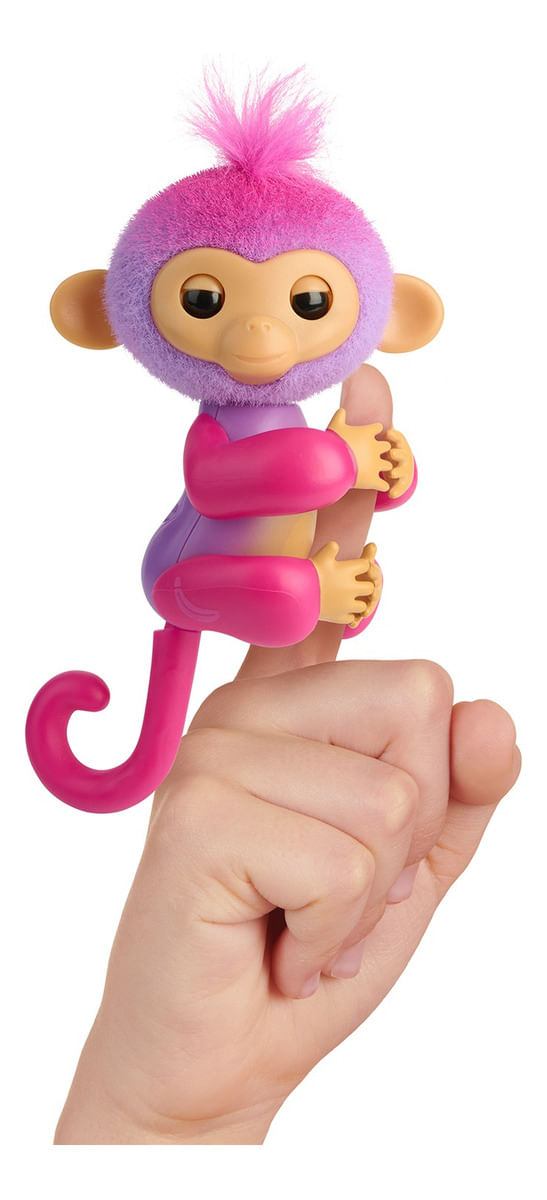Fingerlings Monito Interactivo Charli Violeta 3117