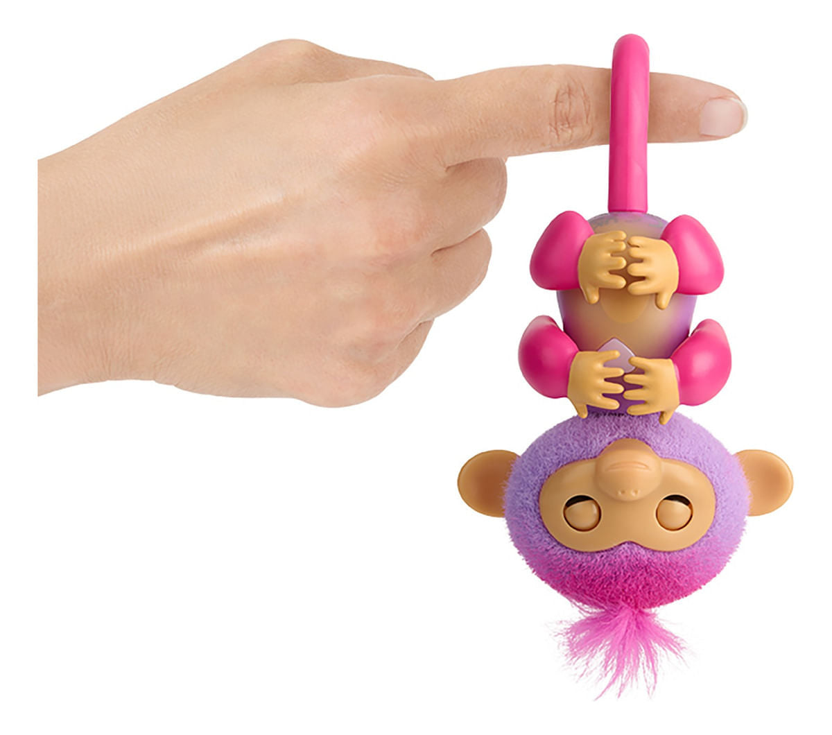Fingerlings Monito Interactivo Charli Violeta 3117