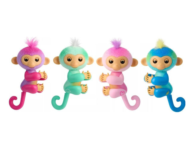 Combo X 4 Fingerlings Monito Bebe Interactivo
