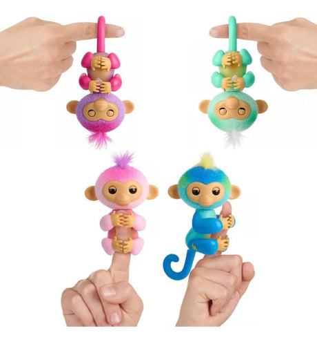 Combo X 4 Fingerlings Monito Bebe Interactivo