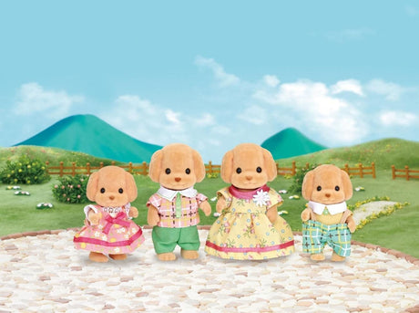 Sylvanian Families Familia Perro Caniche 5259