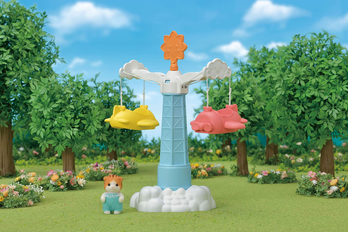 Sylvanian Families Columpio Avion De La Guarderia 5334